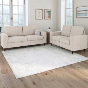 3 Seater Sofa - Beige Linen
